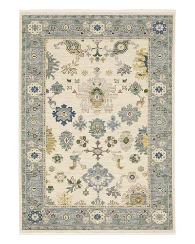 Oriental Weavers Lucca 846h1 Area Rug, 5'3 X 7'6 In Ivory