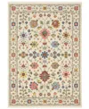 Oriental Weavers Lucca 93w 7'10" X 10'10" Area Rug In White
