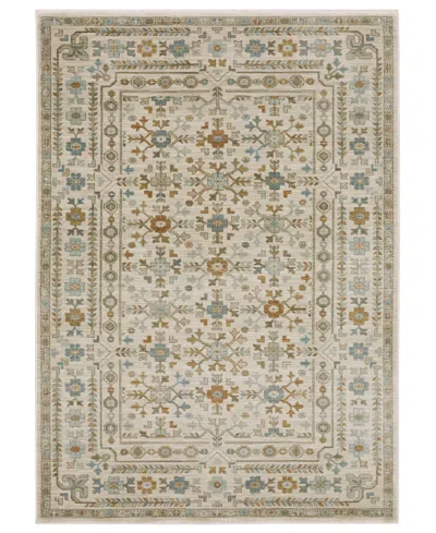 Oriental Weavers Maeve Mae01 2'3''x7'6'' Runner Area Rug In Neutral