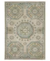 Oriental Weavers Maeve Mae03 2'3''x7'6'' Runner Area Rug In Green