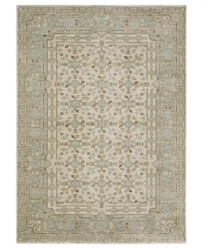Oriental Weavers Maeve Mae04 2'3''x7'6'' Runner Area Rug In Neutral