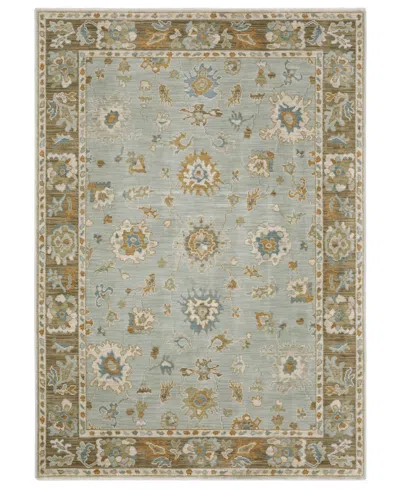 Oriental Weavers Maeve Mae06 9'10"x12'10" Area Rug In Blue