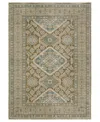 Oriental Weavers Maeve Mae08 2'3''x7'6'' Runner Area Rug In Green