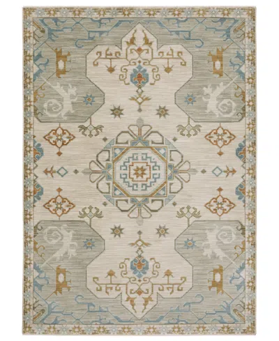 Oriental Weavers Maeve Mae09 2'3''x7'6'' Runner Area Rug In Neutral