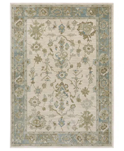 Oriental Weavers Maeve Mae10 2'3''x7'6'' Runner Area Rug In Neutral