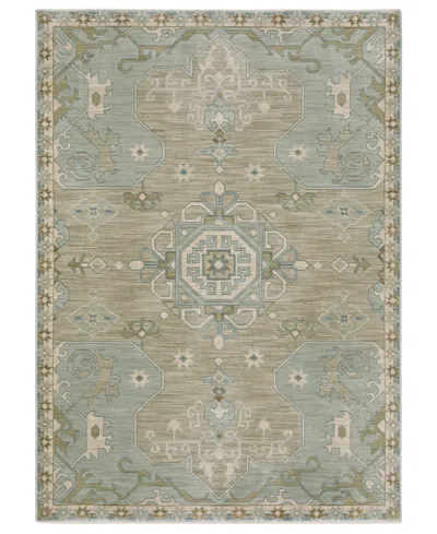 Oriental Weavers Maeve Mae12 5'3"x7'6" Area Rug In Gray