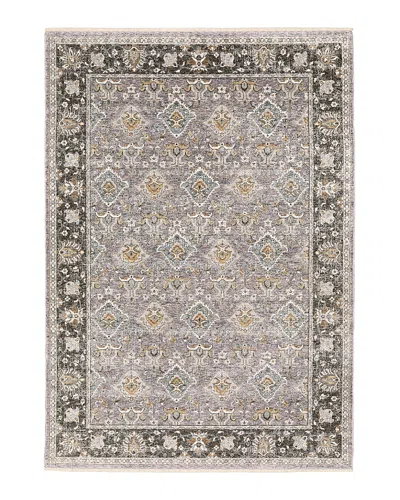 Oriental Weavers Maharaja 091e1 Area Rug, 6'7 X 9'6 In Grey