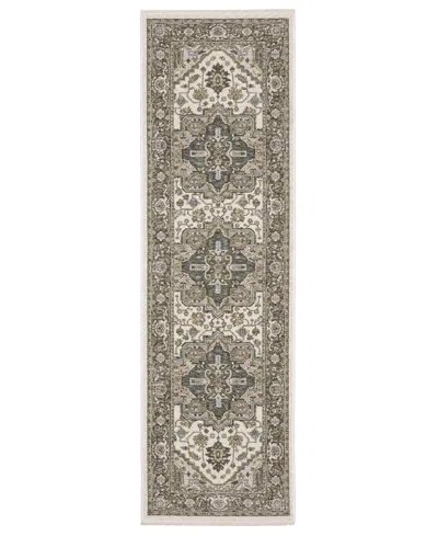 Oriental Weavers Maharaja 1144y 2'3"x7'6" Runner Area Rug In Multi