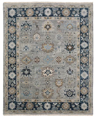 Oriental Weavers Majorca Maj05 2'6''x10' Runner Area Rug In Gray