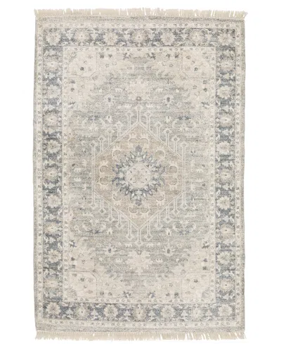 Oriental Weavers Malabar 45302 5'x8' Area Rug In White