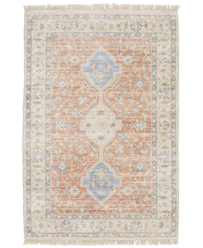 Oriental Weavers Malabar 45305 8'x10' Area Rug In Orange