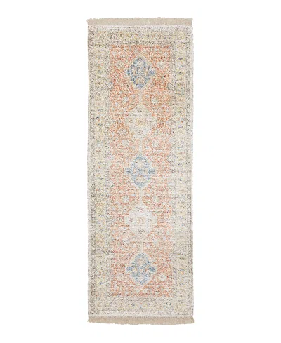 Oriental Weavers Malabar 45305 Runner Area Rug, 2'6 X 8' In Orange