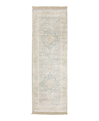 Oriental Weavers Malabar 45307 Runner Area Rug, 2'6 X 8' In Grey