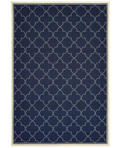 ORIENTAL WEAVERS MARINA 6025 2'5" X 4'5" INDOOR/OUTDOOR AREA RUG