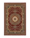 Oriental Weavers Masterpiece 113r Area Rug, 3'10 X 5'5 In Red/multi