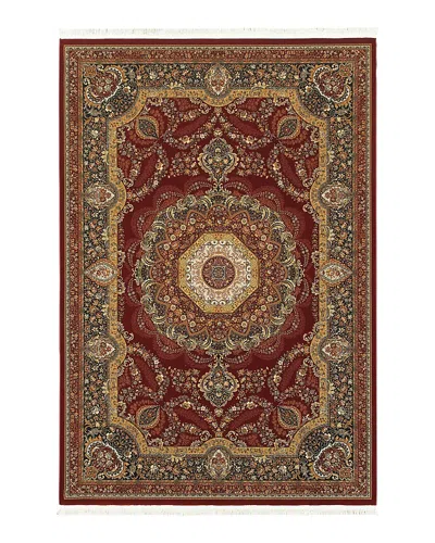 Oriental Weavers Masterpiece 113r Area Rug, 6'7 X 9'6 In Red/multi