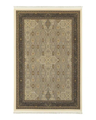 Oriental Weavers Masterpiece 1335i Area Rug, 3'10 X 5'5 In Ivory/navy