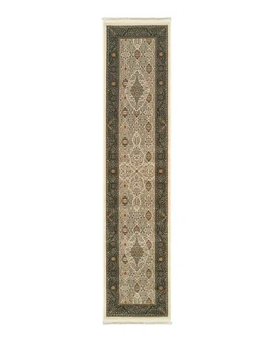 Oriental Weavers Masterpiece 1335i Runner Rug, 2'3 X 10' In Ivory/navy