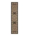 Oriental Weavers Masterpiece 1802b Runner Area Rug, 2'3 X 10' In Navy
