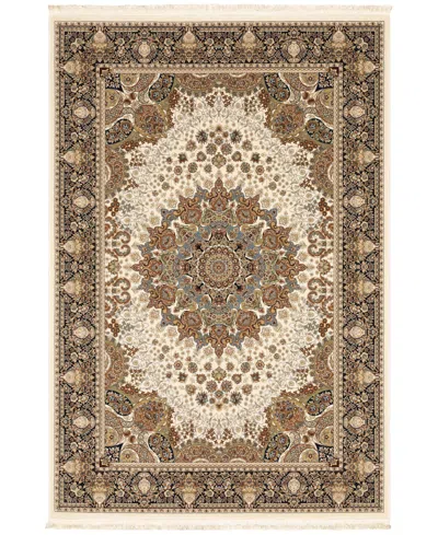 Oriental Weavers Masterpiece 1802w 6'7"x9'6" Area Rug In Brown