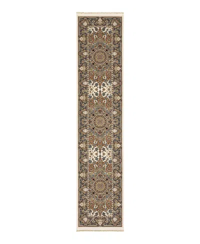 Oriental Weavers Masterpiece 1802w Runner Area Rug, 2'3 X 10' In Ivory