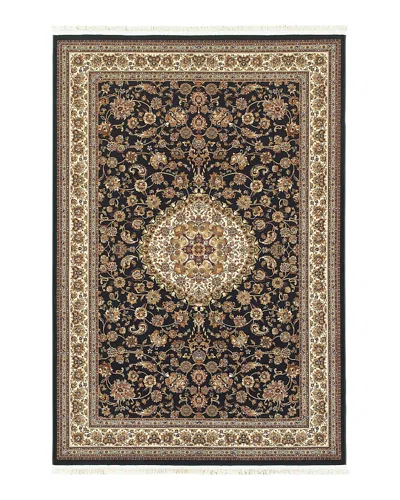 Oriental Weavers Masterpiece 33b Area Rug, 7'10 X 10'10 In Navy/ivory