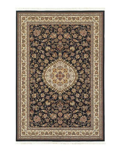 Oriental Weavers Masterpiece 33b Area Rug, 9'10 X 12'10 In Navy/ivory