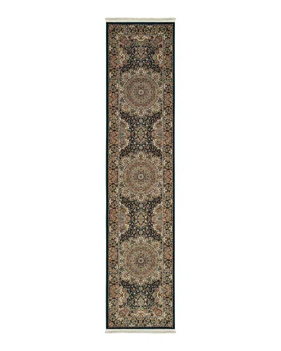 Oriental Weavers Masterpiece 5501k Runner Rug, 2'3 X 10' In Navy/multi