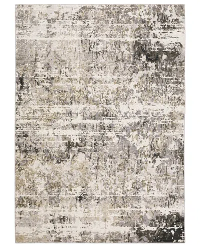 Oriental Weavers Nebulous 091l9 6'7"x9'6" Area Rug In Gray