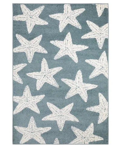 Oriental Weavers Quinn Qui02 5' X 8' Area Rug In Blue
