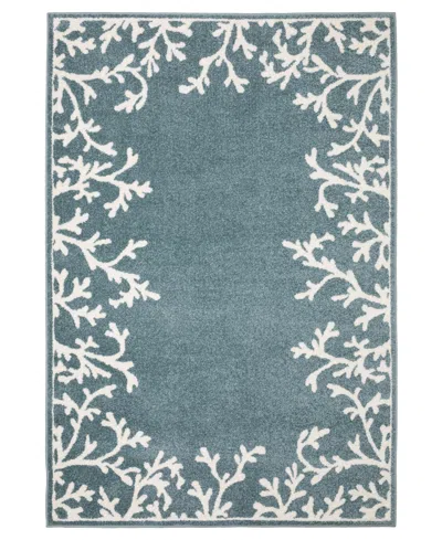 Oriental Weavers Quinn Qui07 8' X 10' Area Rug In Blue
