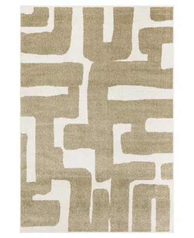 Oriental Weavers Quinn Qui09 8' X 10' Area Rug In Sand