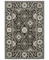 Oriental Weavers Raylan Ray05 2'3x7'6 Runner Area Rug In Black