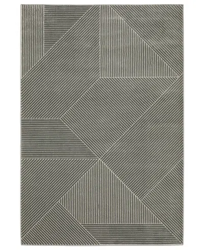 Oriental Weavers Raylan Ray08 7'10x10'10 Area Rug In Gray