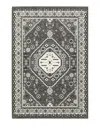 Oriental Weavers Raylan Ray02 Area Rug, 6'7 X 9'6 In Grey