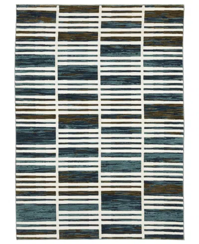 Oriental Weavers Reed Re05a 7'10x10'10 Area Rug In Blue