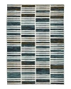 Oriental Weavers Reed Re05a Area Rug, 5'3 X 7'6 In Ivory/blue