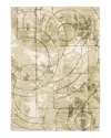 Oriental Weavers Reed Re10a Area Rug, 7'10 X 10'10 In Ivory
