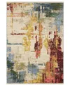 Oriental Weavers Soleri Sol01 5'3"x7'6" Area Rug In Sand