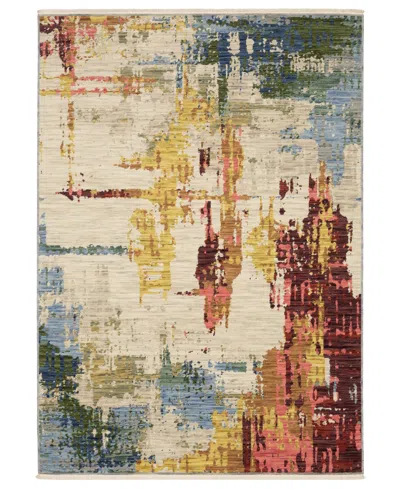 Oriental Weavers Soleri Sol01 7'10"x10'10" Area Rug In Sand