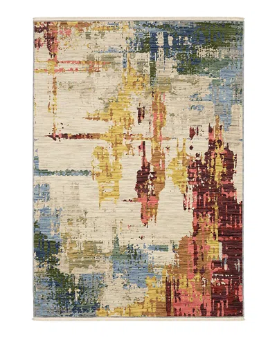 Oriental Weavers Soleri Sol01 Area Rug, 9'10 X 12'10 In Beige