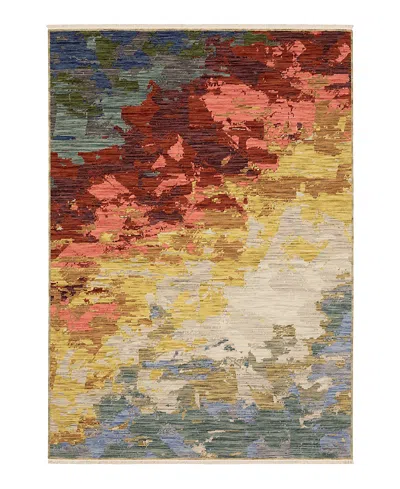 Oriental Weavers Soleri Sol04 Area Rug, 7'10 X 10'10 In Beige