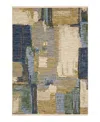Oriental Weavers Soleri Sol05 Area Rug, 3'3 X 5' In Blue
