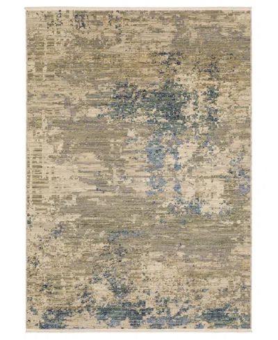 Oriental Weavers Soleri Sol07 5'3"x7'6" Area Rug In Sand