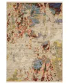 Oriental Weavers Soleri Sol09 2'x3' Area Rug In Sand