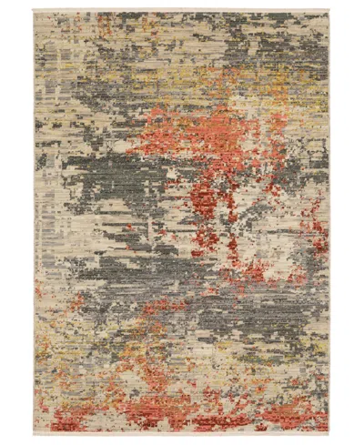 Oriental Weavers Soleri Sol10 7'10"x10'10" Area Rug In Sand