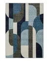 Oriental Weavers Strada Str03 Area Rug, 6'7 X 9'6 In Blue