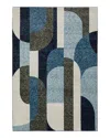 Oriental Weavers Strada Str03 Runner Area Rug, 2'3 X 8' In Blue