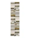 Oriental Weavers Strada Str07 Runner Area Rug, 2'3 X 8' In Ivory