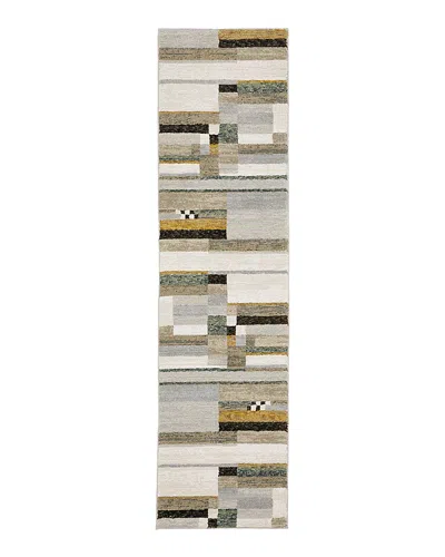 Oriental Weavers Strada Str07 Runner Area Rug, 2'3 X 8' In Ivory